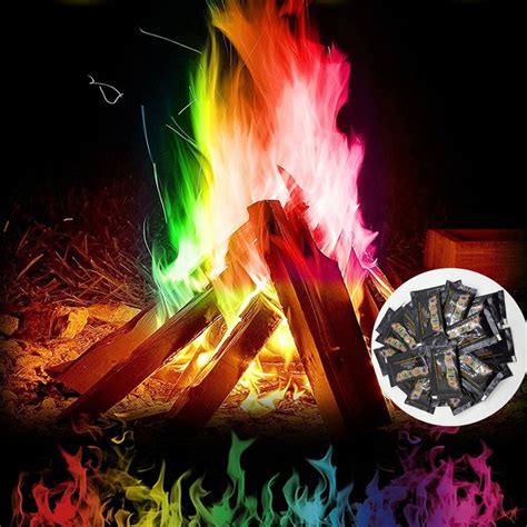 Experience the captivating allure of magic flames in your fire pit